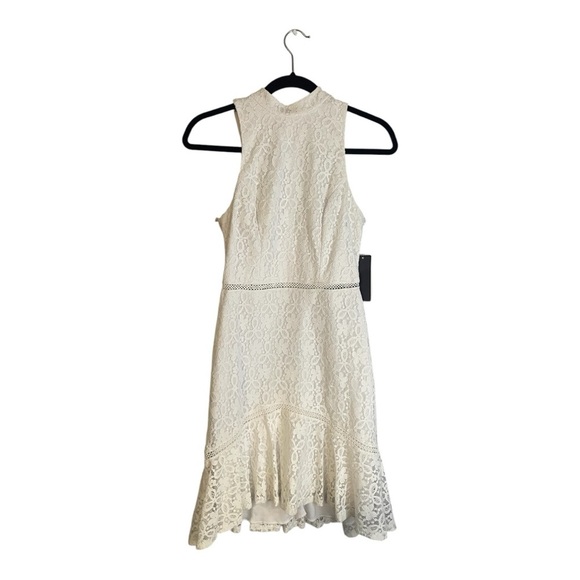 White Lace Dress - Picture 5 of 9